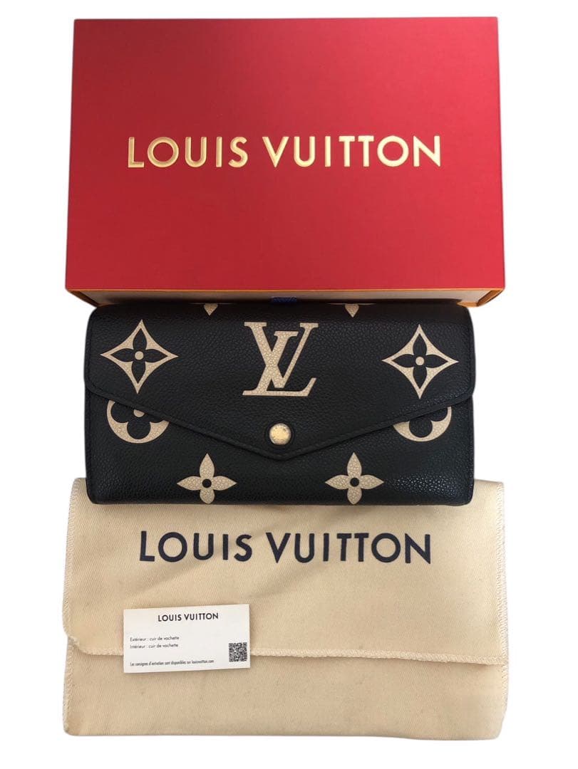 ルイヴィトン　アンプラント ポルトフォイユ サラ　長財布　M80496