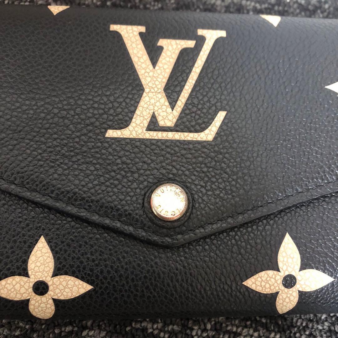 ルイヴィトン　アンプラント ポルトフォイユ サラ　長財布　M80496