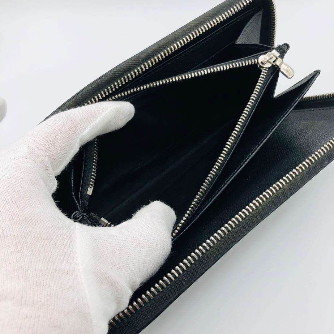 ルイヴィトン エピ ジッピーオーガナイザー 長財布 黒 M60632