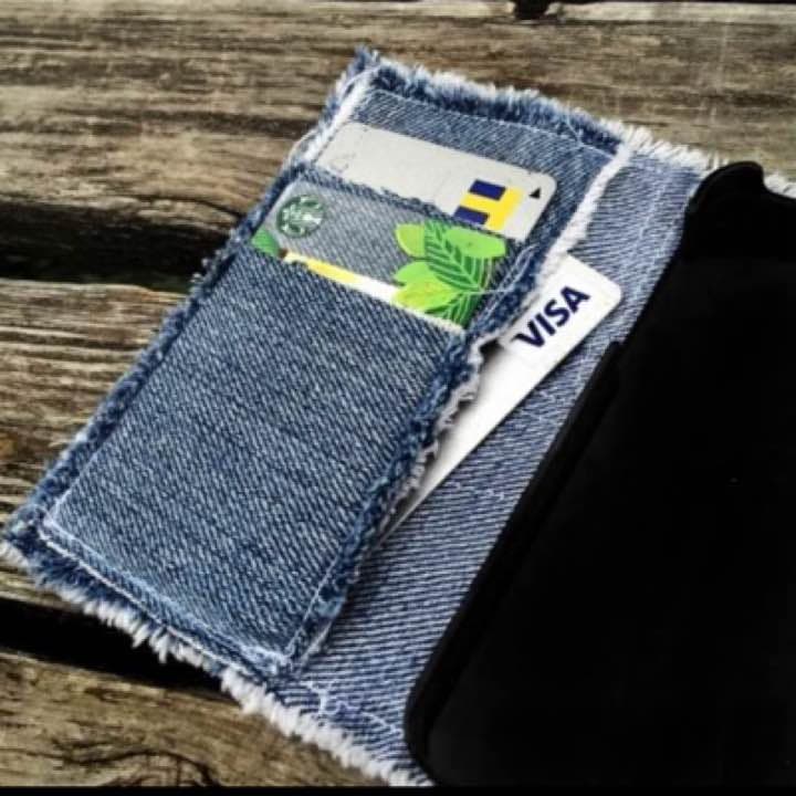 RESURRECTION デニムパッチワーク iPhoneケース