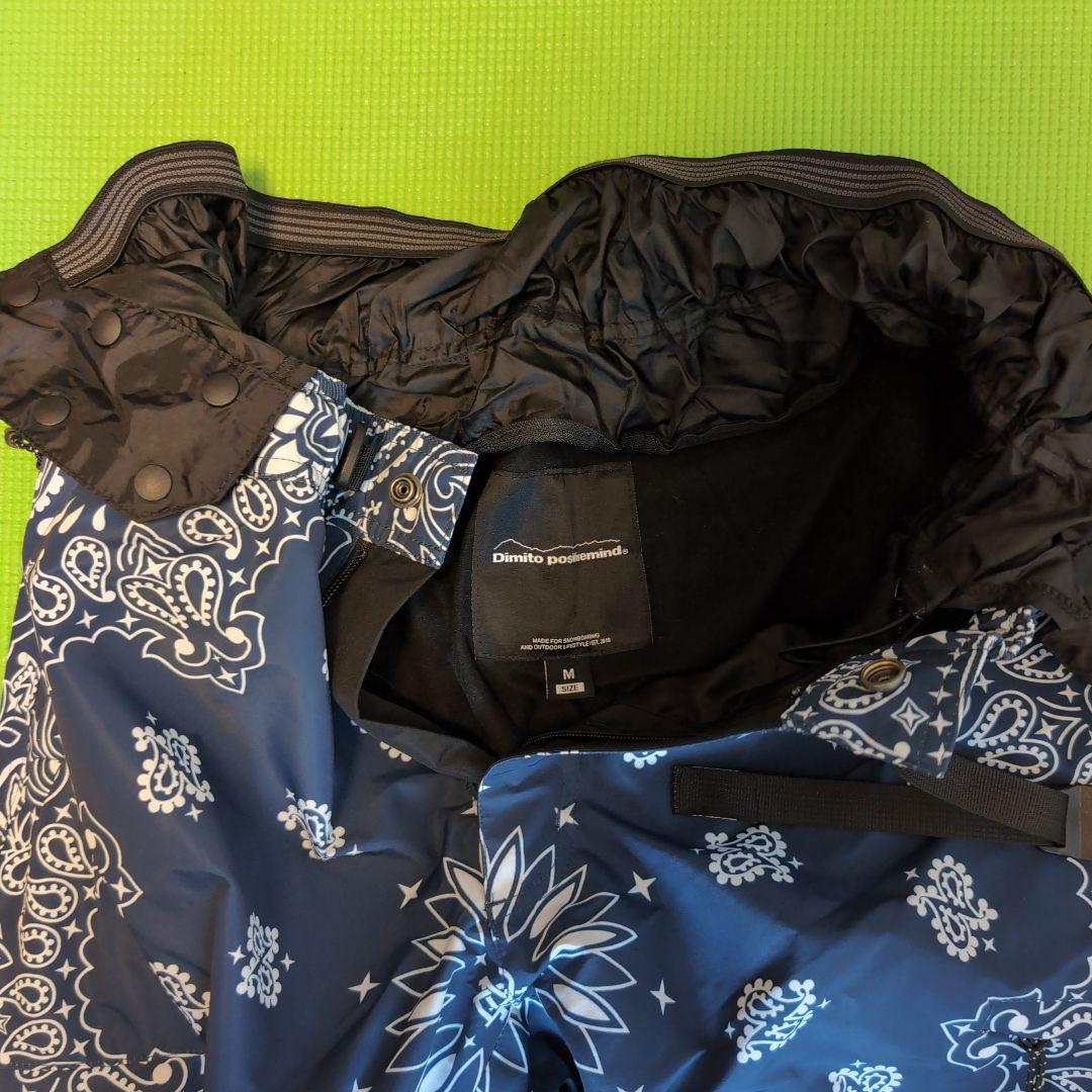 Dimito バンダナ柄 スノーボードウェア