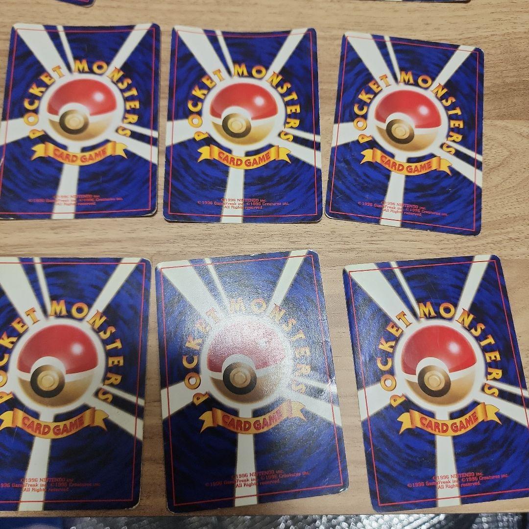 ジムリーダー9枚 サカキ　カツラ　キョウ　ナツメ　マチス　タケシ2種　カスミ2種