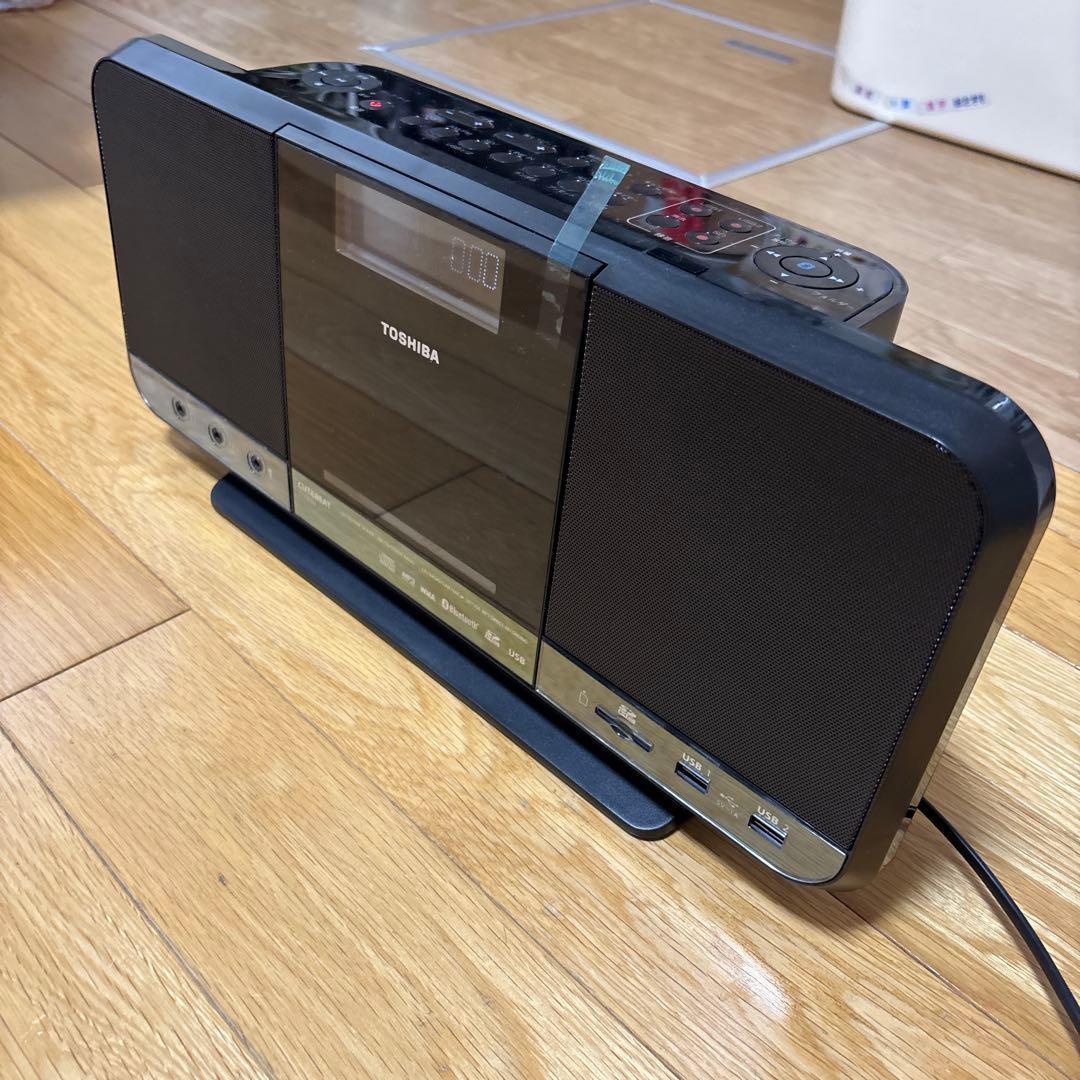 【新品】TOSHIBA TY-CR100 CD/SD/USBプレーヤー　箱付き