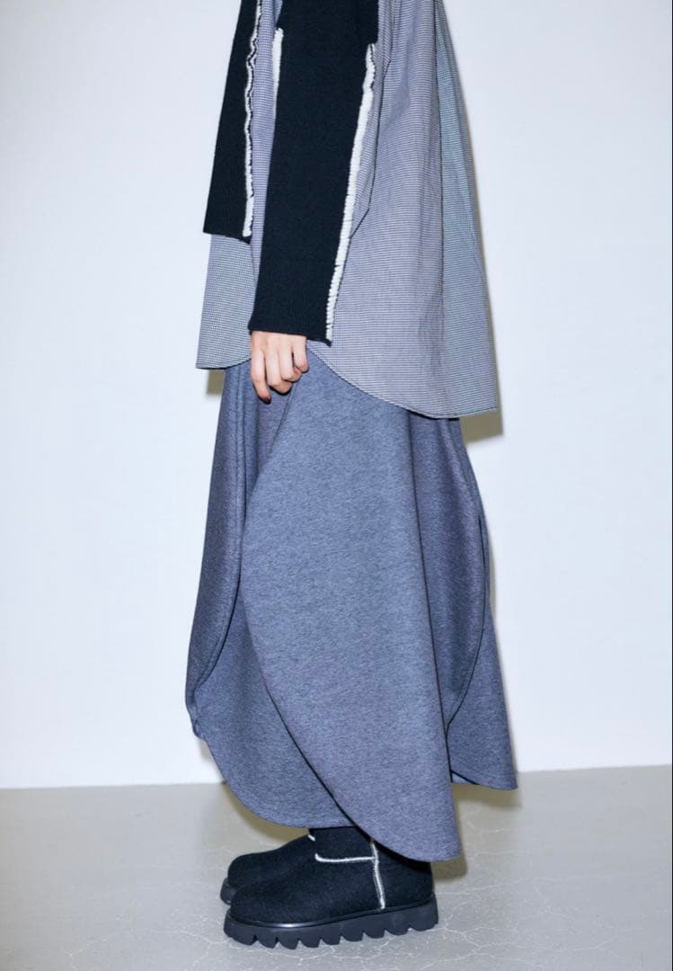 ナゴンスタンス ダンボール Rounded SK/スカート M グレー