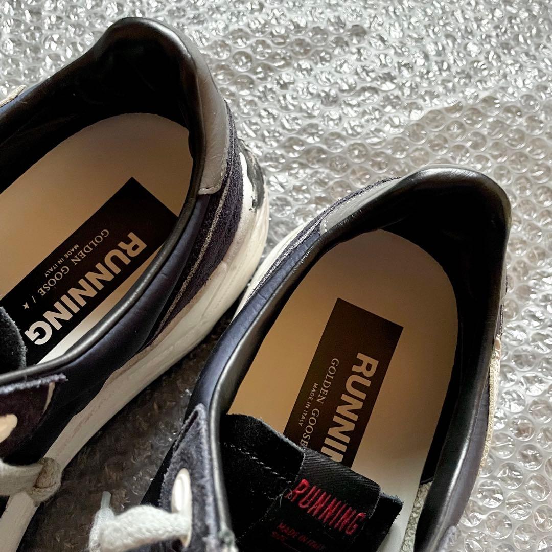 靴 GOLDEN  SUEDE TOE AND SPUR NET TOE