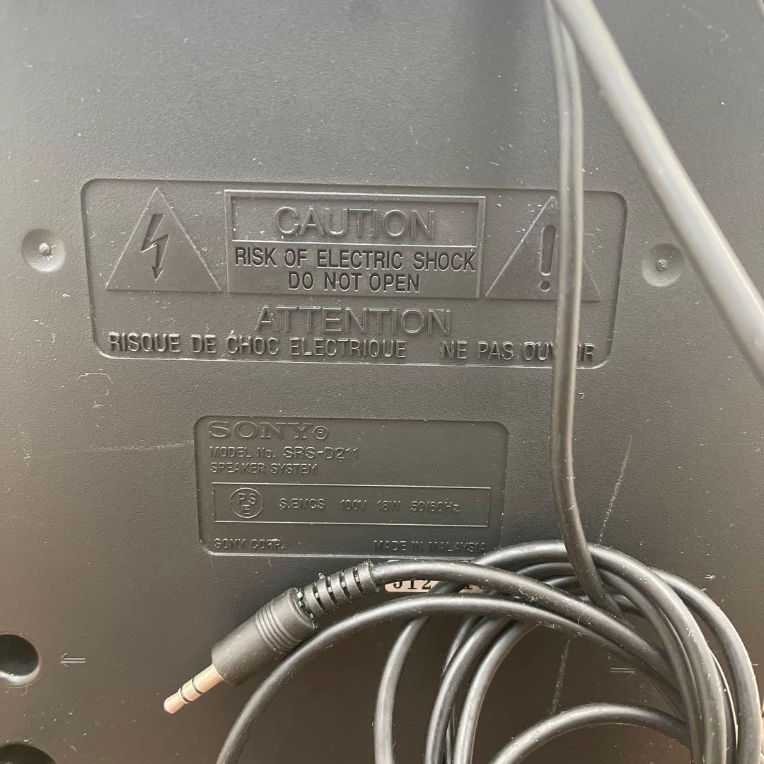 SONY イヤホンジャックスピーカー