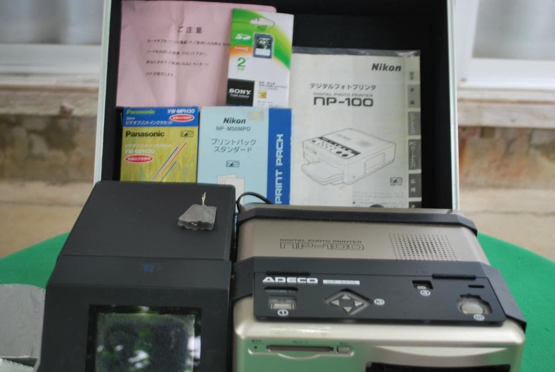 デジタルインスタントフォトセット「画太郎」中古ジャンク品の出品です。