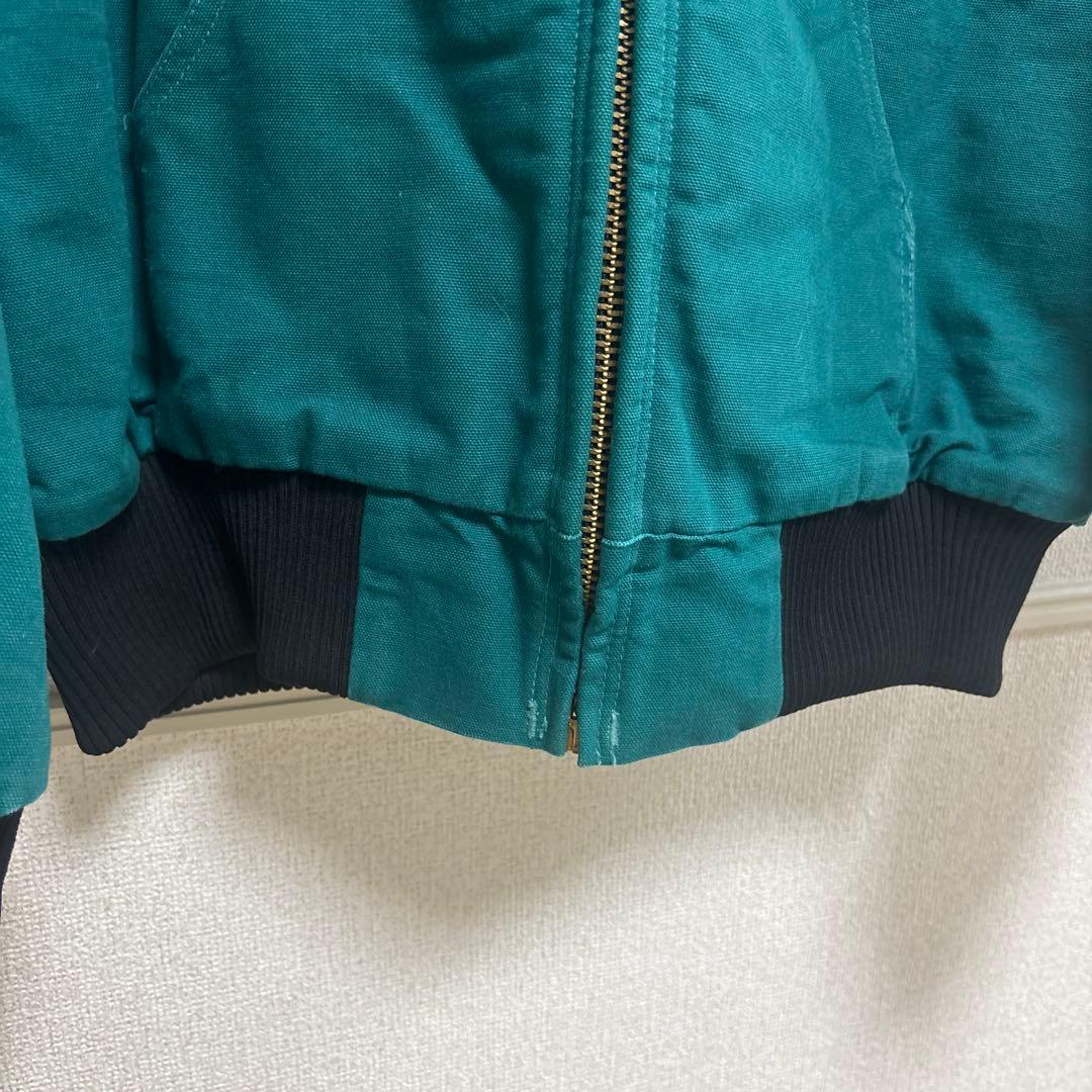 90'S carhartt active Jacket 緑　カーハートジャケット