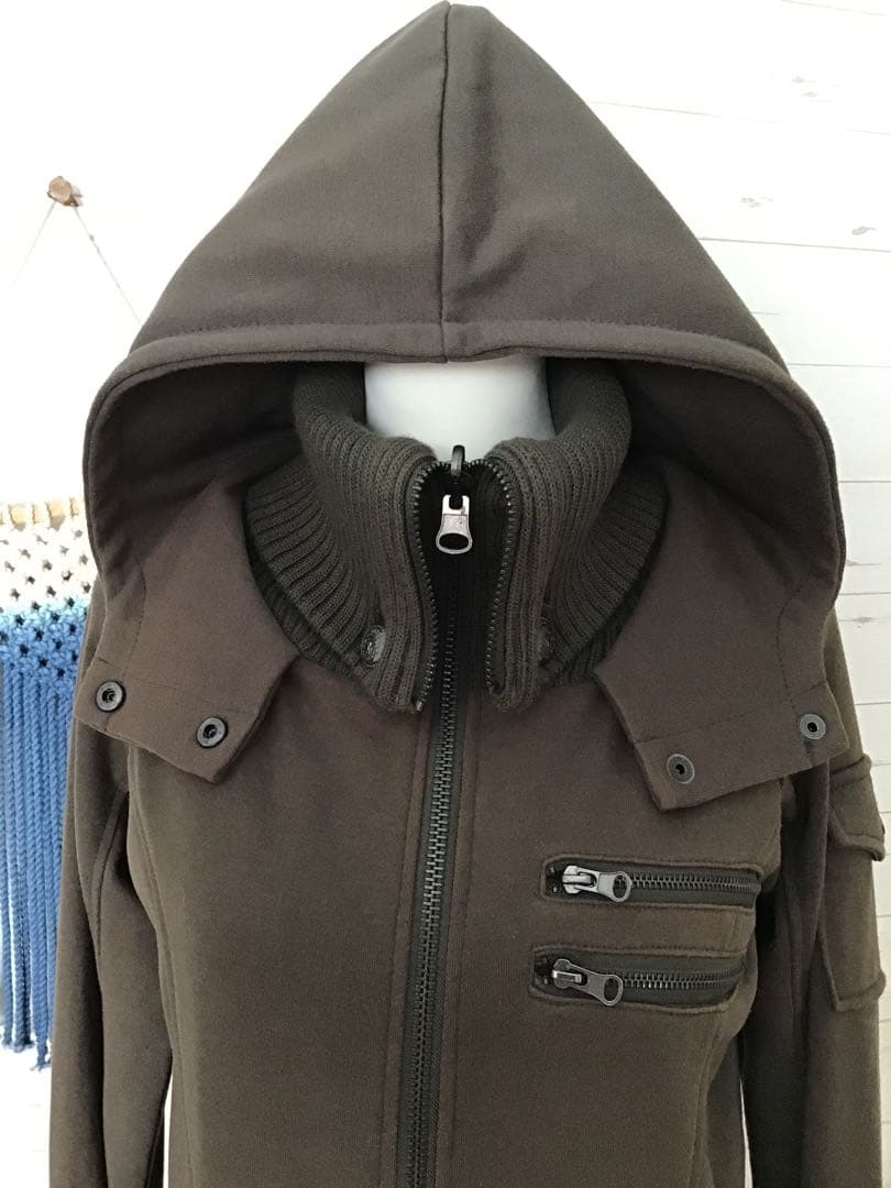 Y2K 平成ギャル ダークコア グランジ お兄系 ギミック パーカー