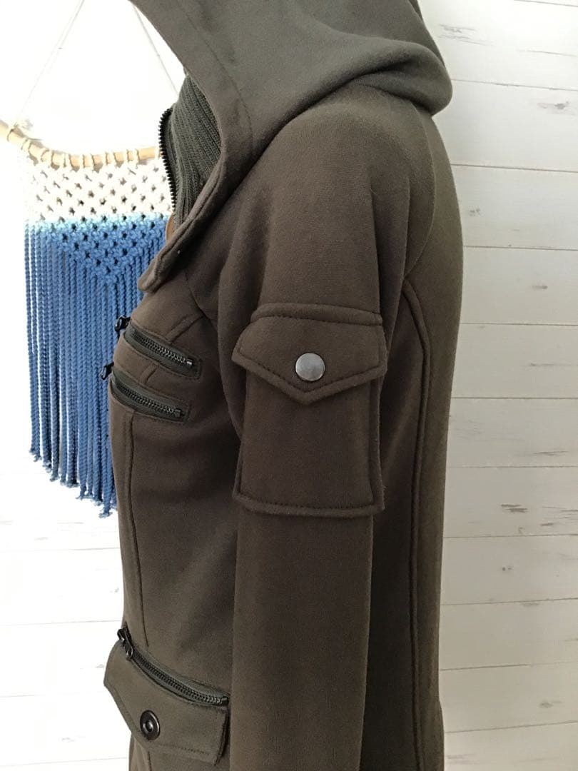 Y2K 平成ギャル ダークコア グランジ お兄系 ギミック パーカー