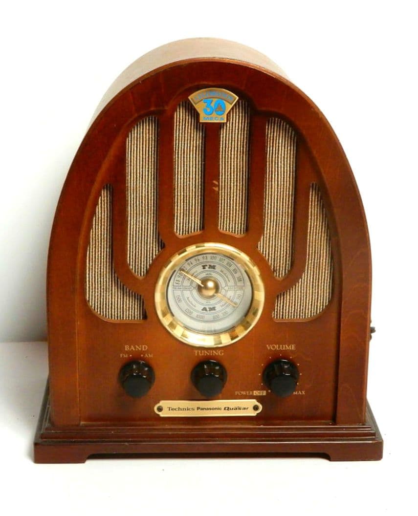 【良品】Panasonic RE-30 レトロデザイン AM/FM ラジオ