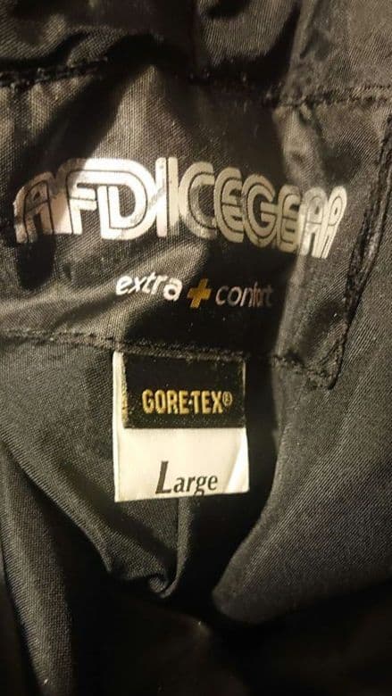 試着のみ afdicegear GORE-TEX オーバーオール ビブパンツ L