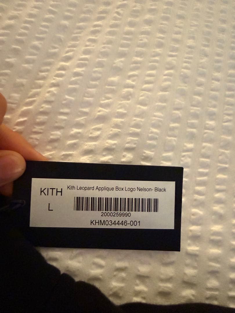 KITH ボックスロゴ　レオパードアプリーグ　パーカー