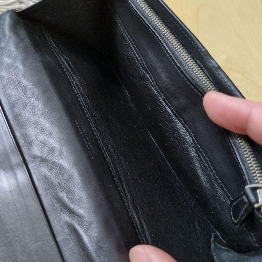 ボッテガヴェネタ イントレチャート 長財布黒