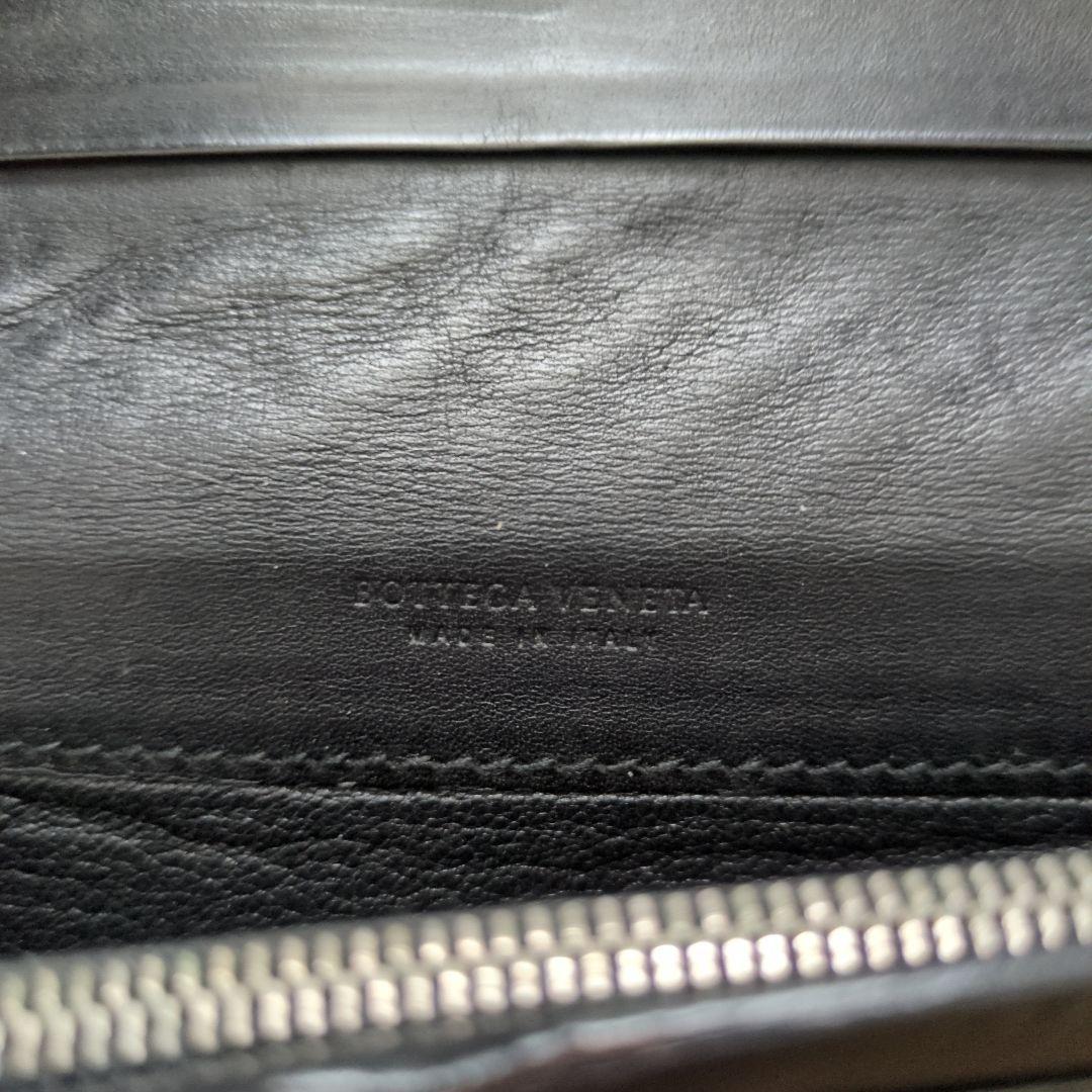 ボッテガヴェネタ イントレチャート 長財布黒