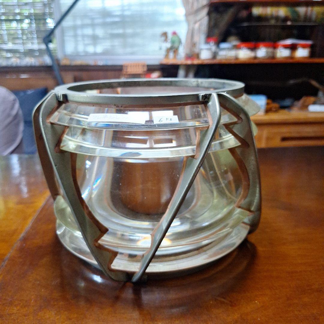 フレネルレンズ。不動光レンズ 径260㎜ 高185㎜ 重6㎏