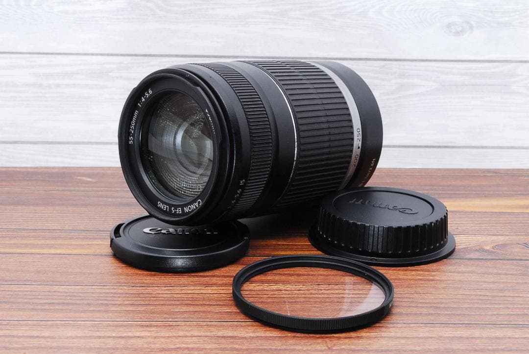 美品Canon EF-S ISレンズセット 18-55mm + 55-250mm