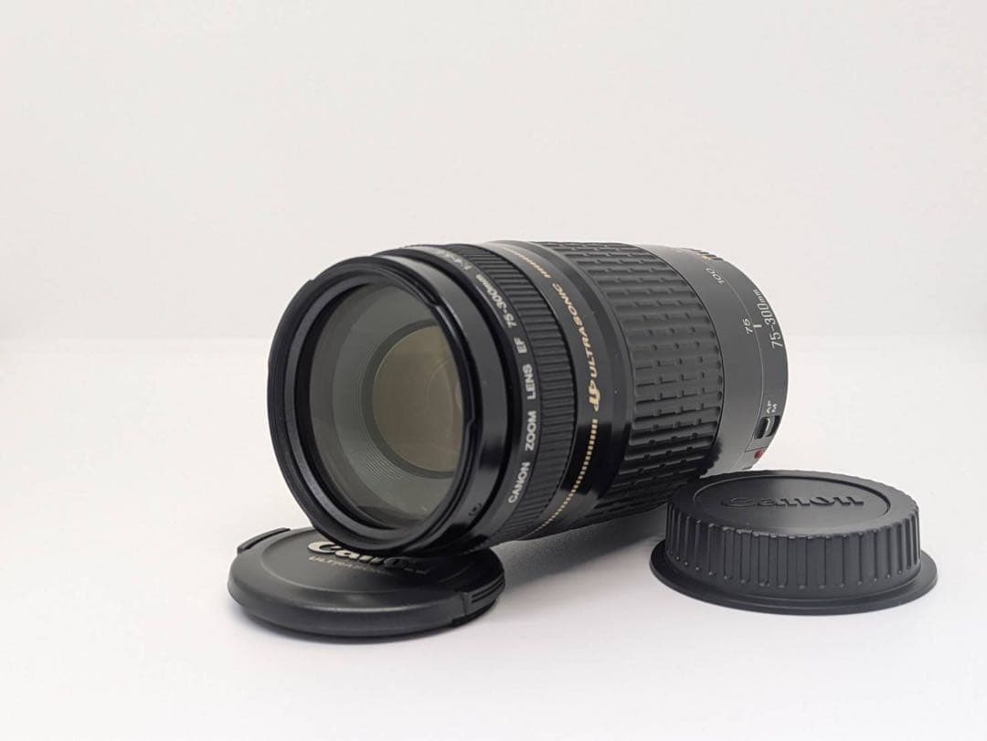 超音波モーター搭載【超望遠レンズ】Canon EF 75-300mm USM