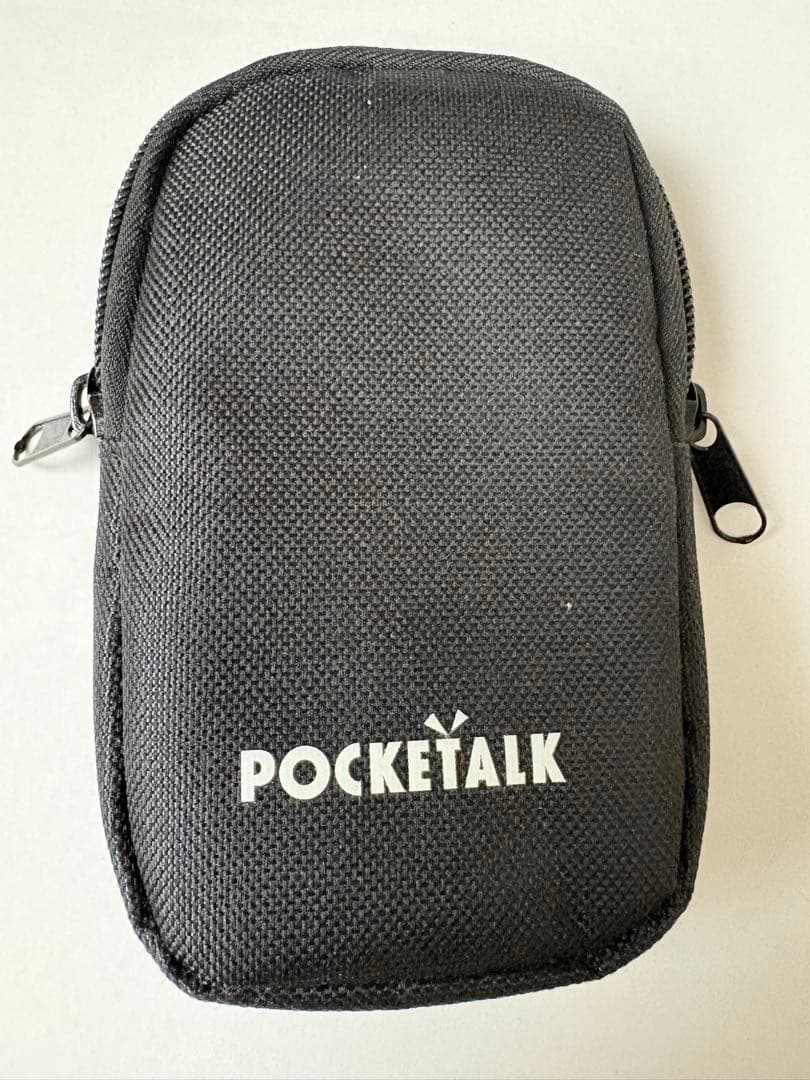 【美品】ポケトーク S Plus 一度使用のみ 箱あり 完品 翻訳機（ケース付）