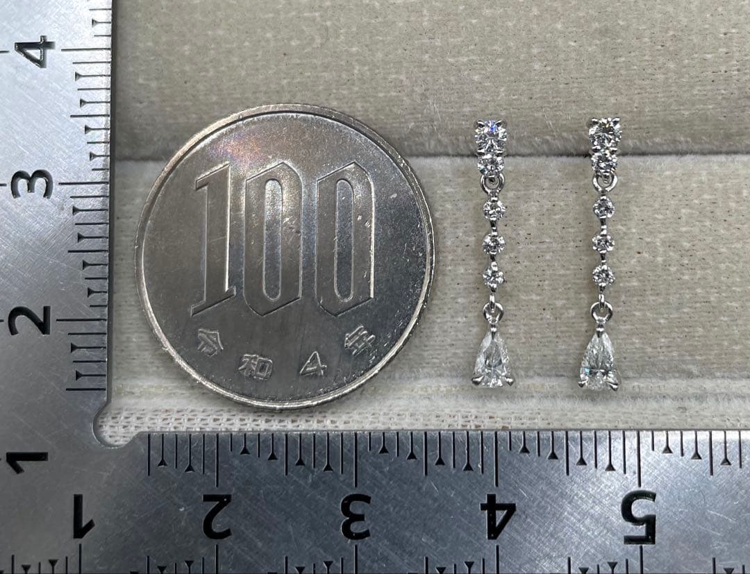専用JA184★高級 ダイヤモンド0.48ct プラチナ ピアス