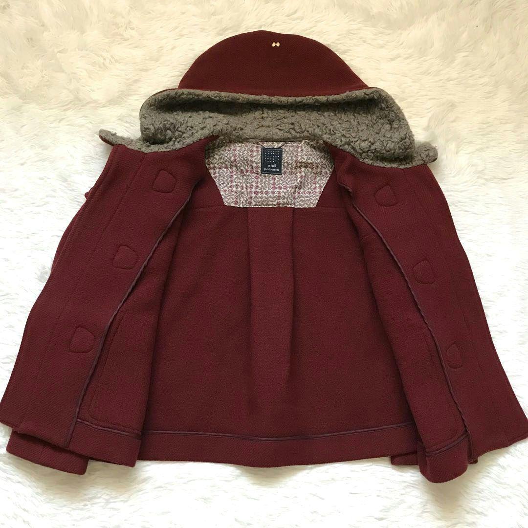 希少✨ミナペルホネン ダッフルコート 高級 ヤクウール 金のチャーム M