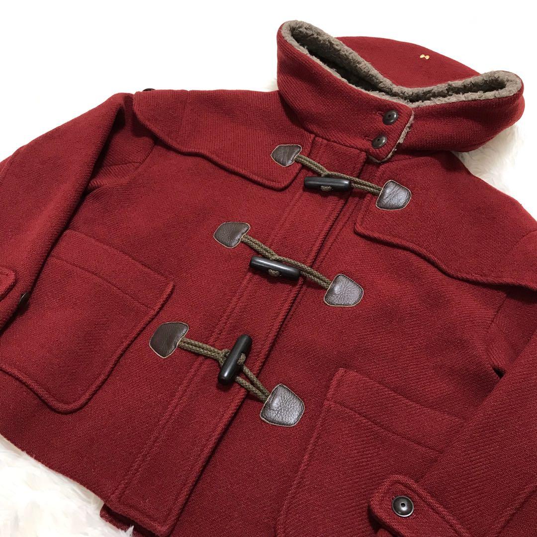 希少✨ミナペルホネン ダッフルコート 高級 ヤクウール 金のチャーム M