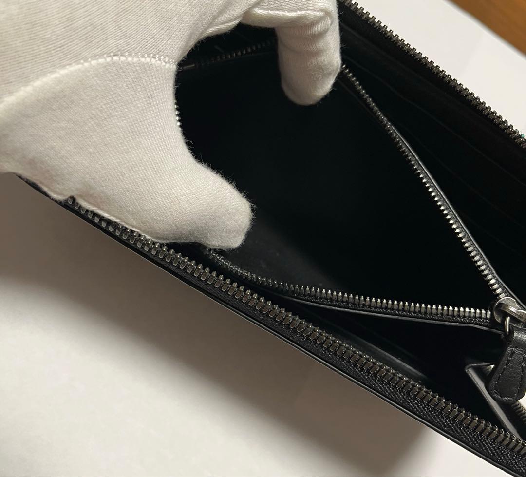 ベルルッティ イタウバ　カリグラフィー　ラウンドジップ 長財布