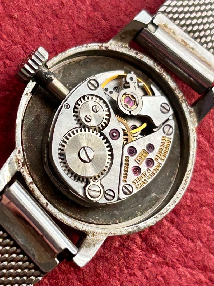 ロンジンレディース手巻き2針時計 稼働品ビンテージ