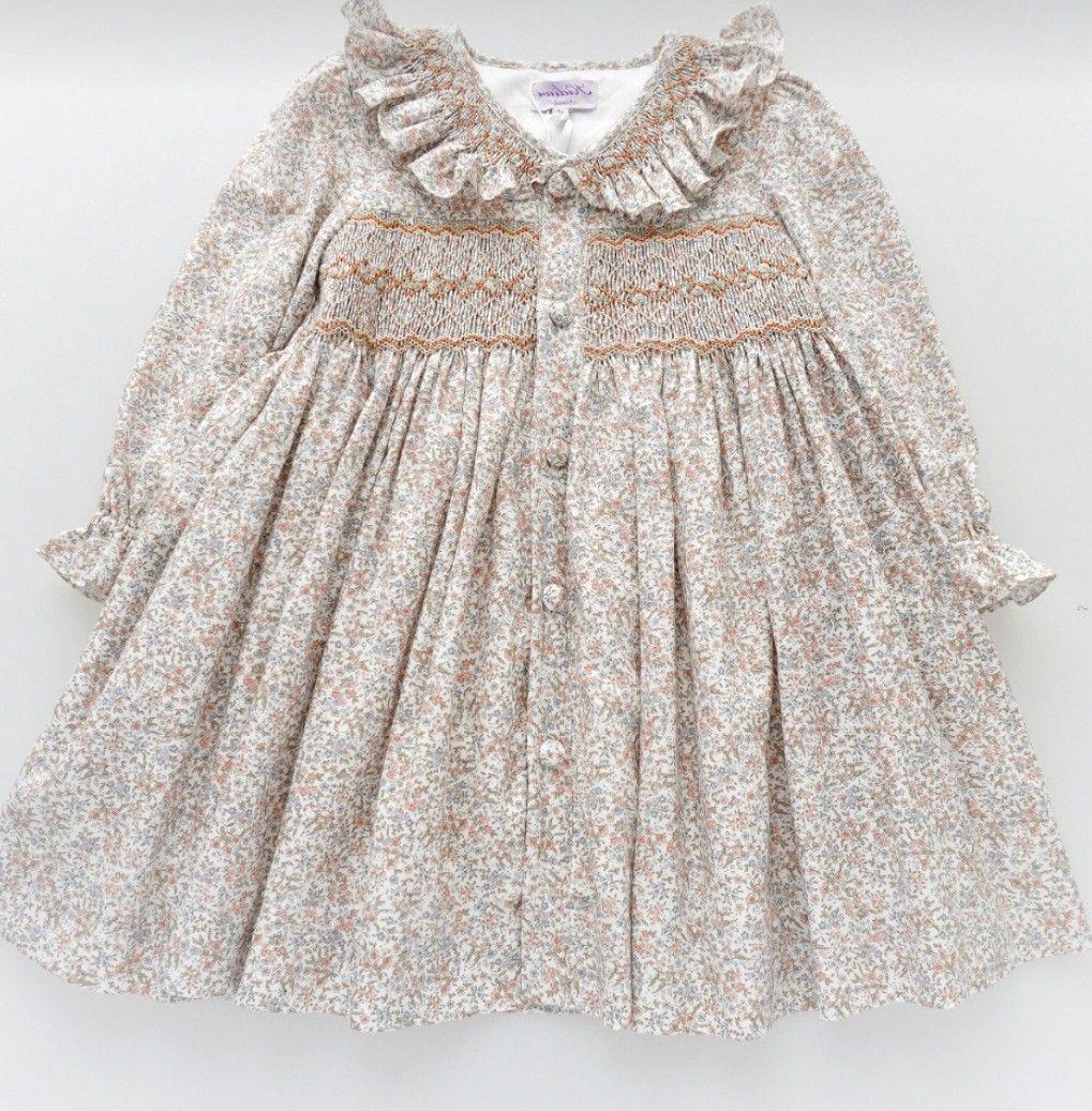 Kidiwi　8A　128cm　サンサカエプチ　ワンピース　リバティ