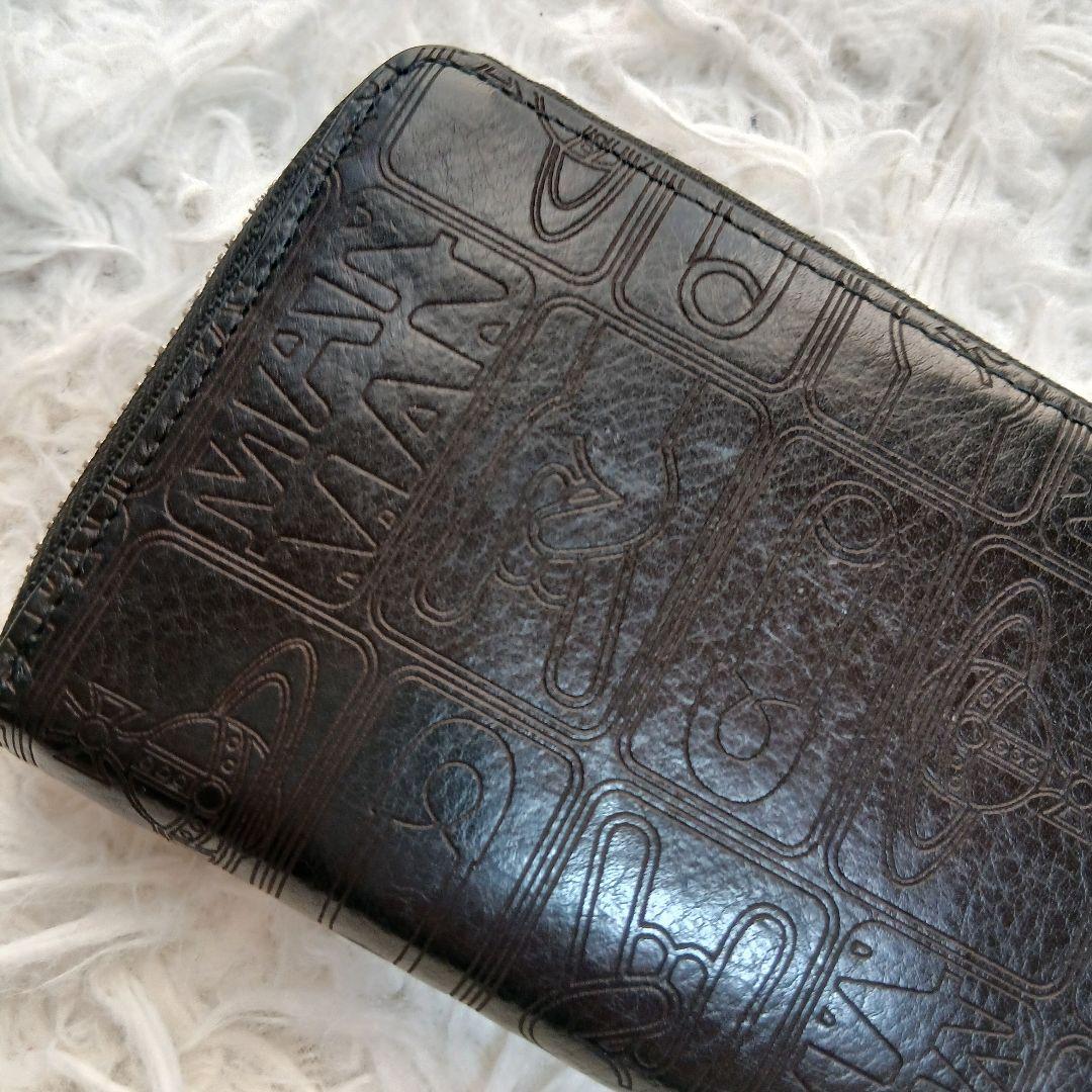 【美品】【Vivienne Westwood】マルチアイコンL字ファスナー長財布