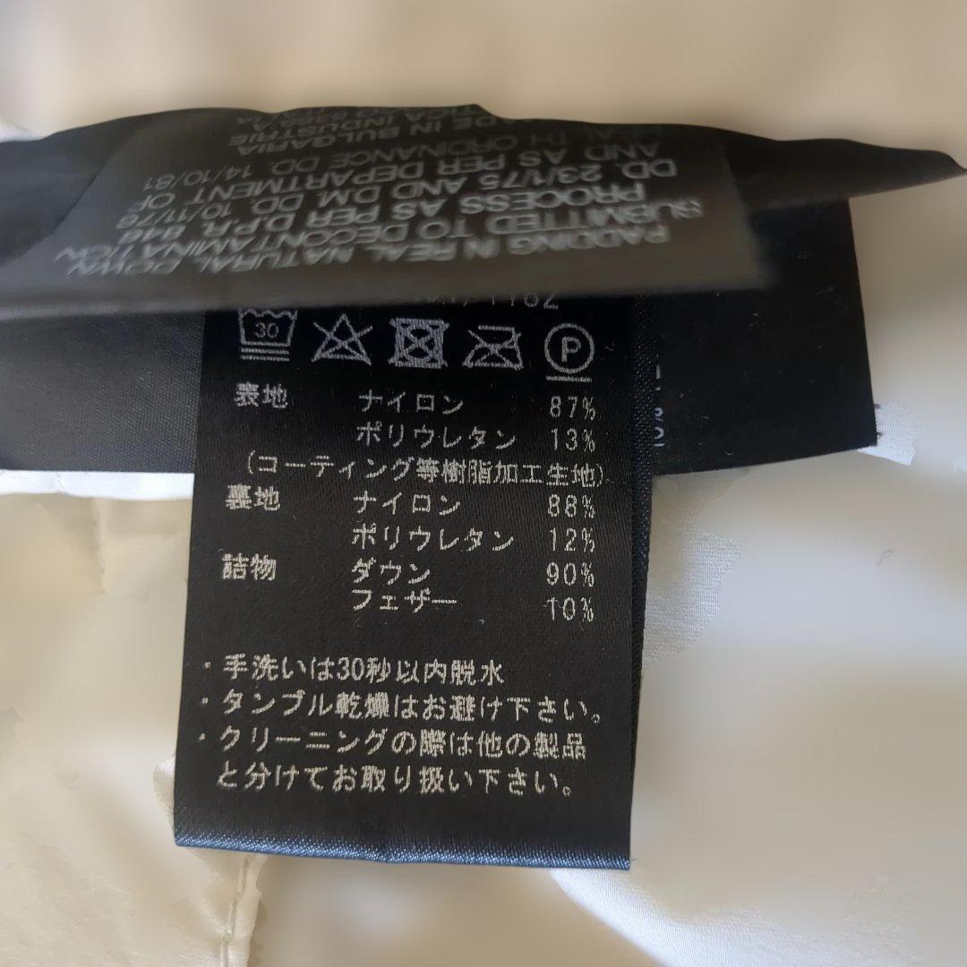 DUVETICA フード付きダウンジャケット 40 ホワイト