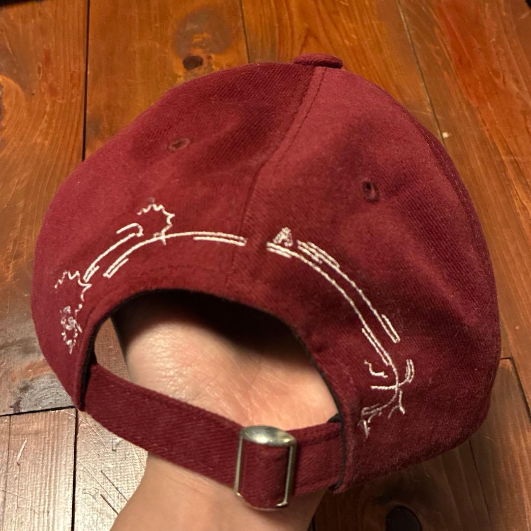 【gadid anoniem】キャップZHOK BURGUNDY