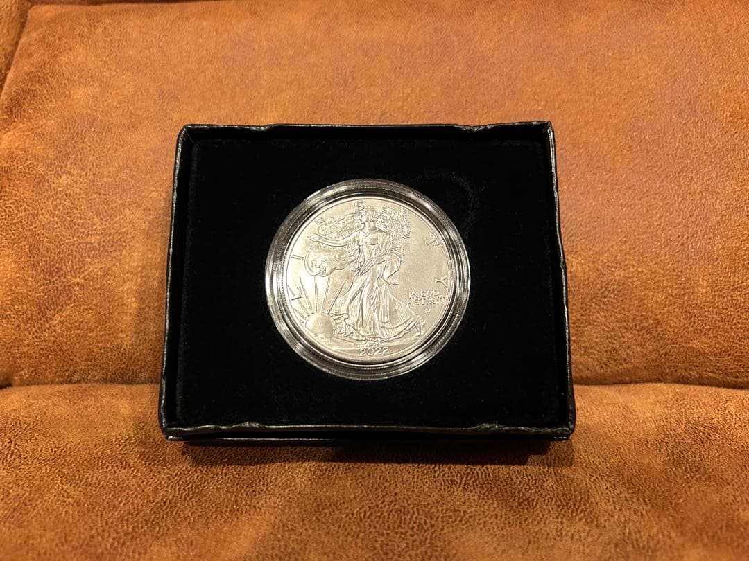 【未開封】アメリカンイーグル銀貨　2022年製