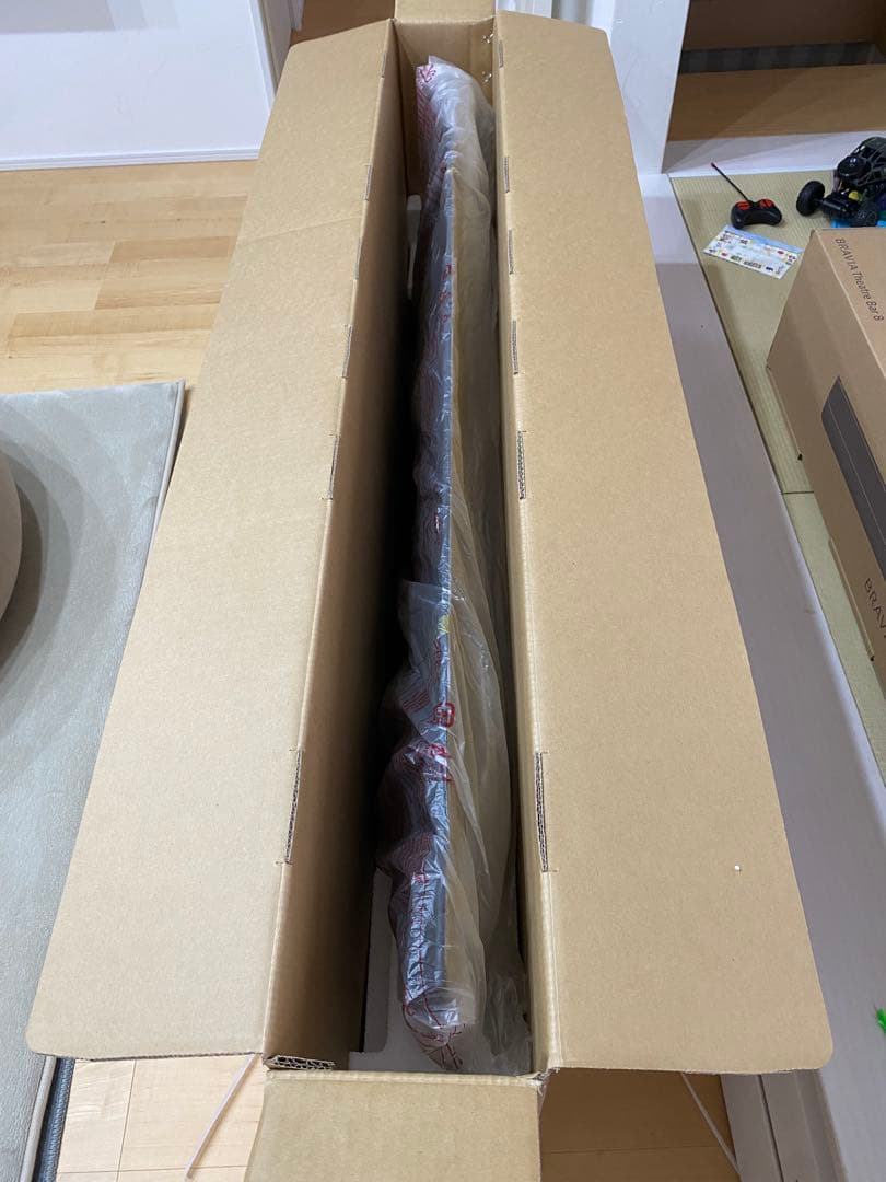 SONY BRAVIA A90J 55型 ジャンク 画面一部破損／電源入らず