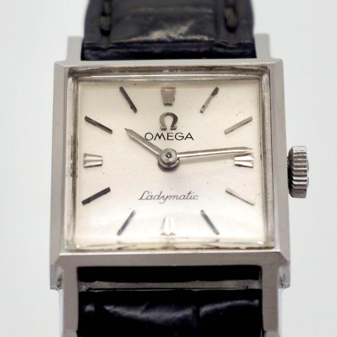 573 稼働 OMEGA　自動巻き　時計　レディマティック 保証書付き　AT