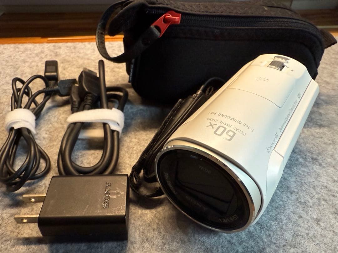 SONY HDR-CX670 ビデオカメラ ホワイト