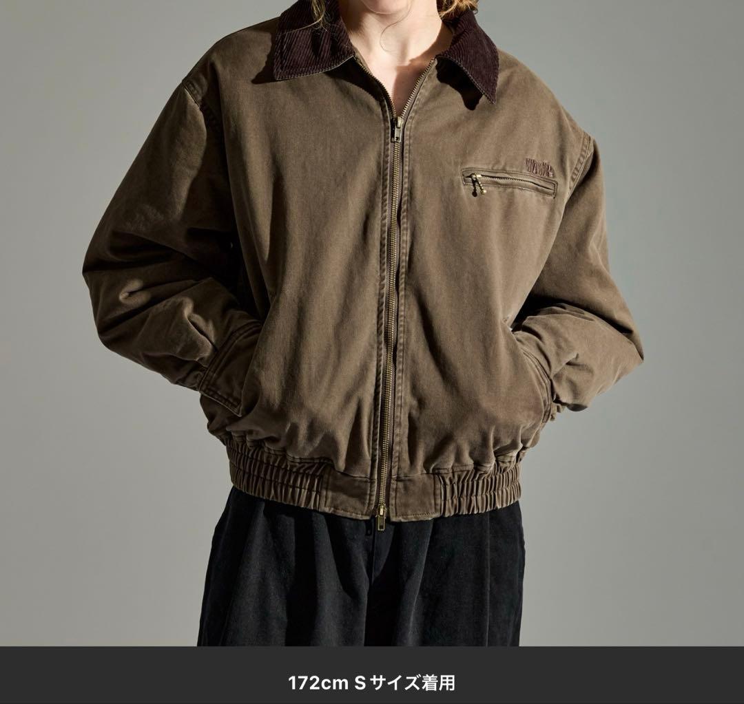 WETTEMPT サルファーダイキルティングツイルブルゾン