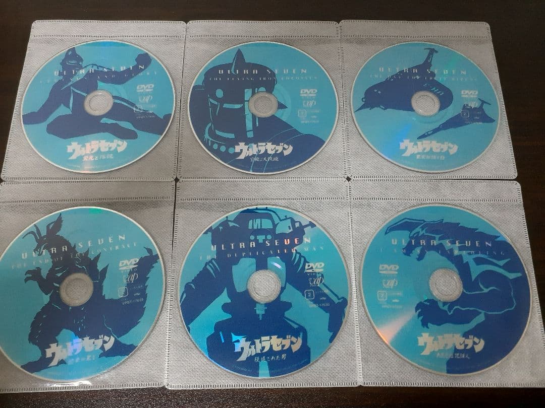 ウルトラセブン　6作セット　DVD