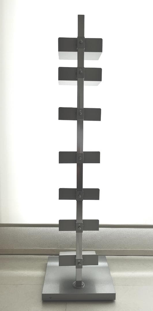 足立製作所 Tsum_dock ブックタワー ハイタイプ 8段 キャスター付