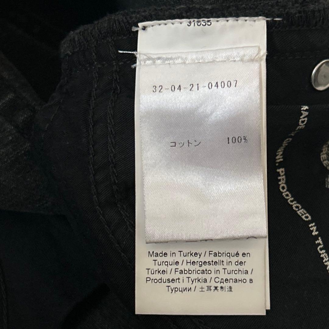 美品✨GANNI MAGNY ブラック ストレートデニム トゥモローランド