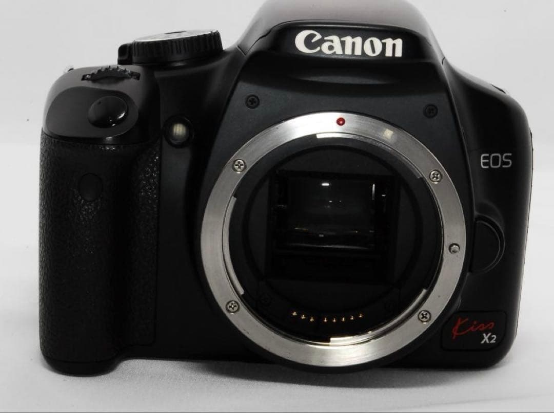 初心者安心 説明書付きCano Kiss X2➕28-105mm