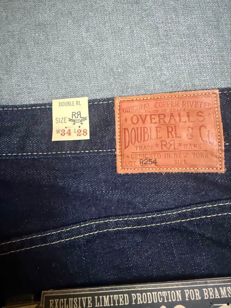 【W34 L28】RRL BEAMS＋ 大戦モデル ダブルアールエル