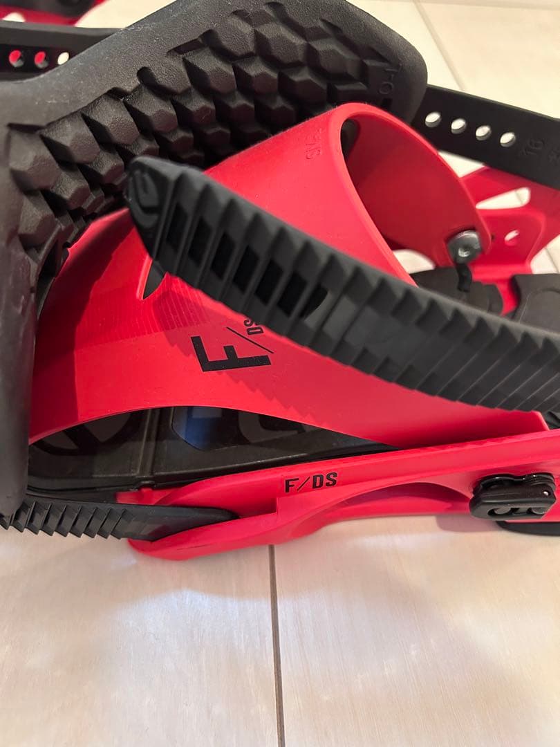 FLUX スノーボード ビンディング レッド/ブラック