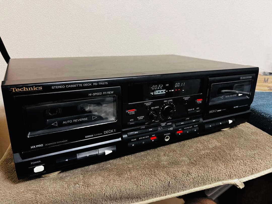 TECHNICS RS-TR575カセットデッキ