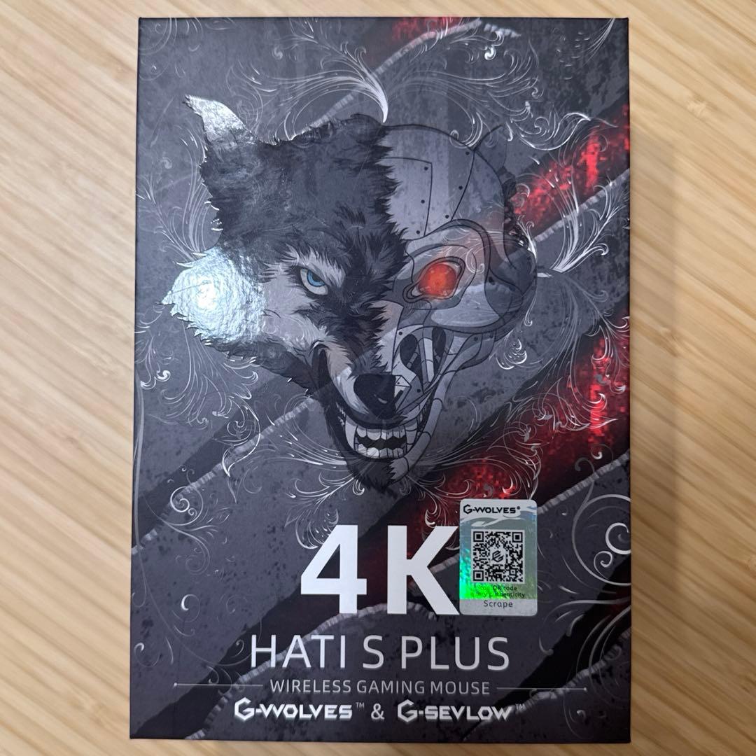HATI S PLUS (HTS+)4K G-WOLVES ゲーミングマウス