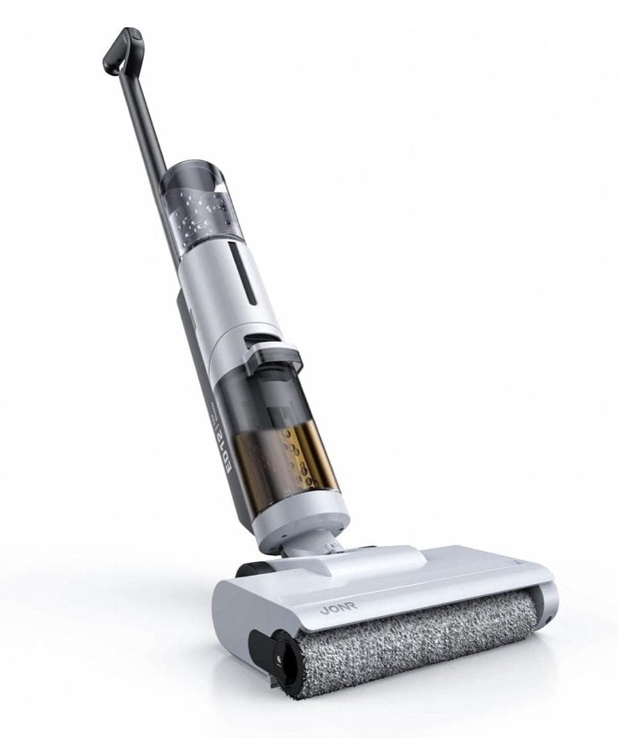 水拭き掃除機 吸引・水洗い・拭き取り3in1 スティッククリーナー コードレス