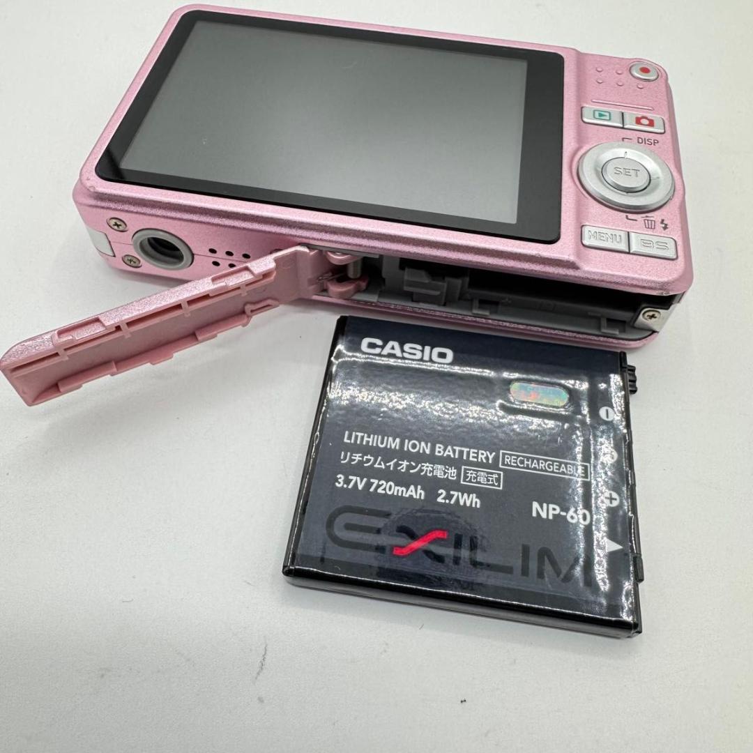 CASIO EXILIM ピンク ex-z80 コンパクトデジタルカメラ