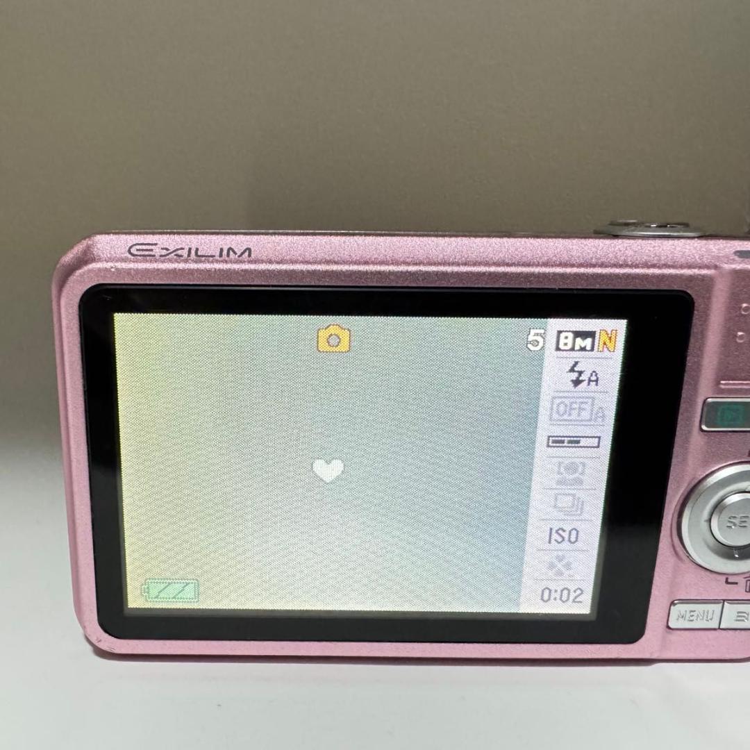 CASIO EXILIM ピンク ex-z80 コンパクトデジタルカメラ