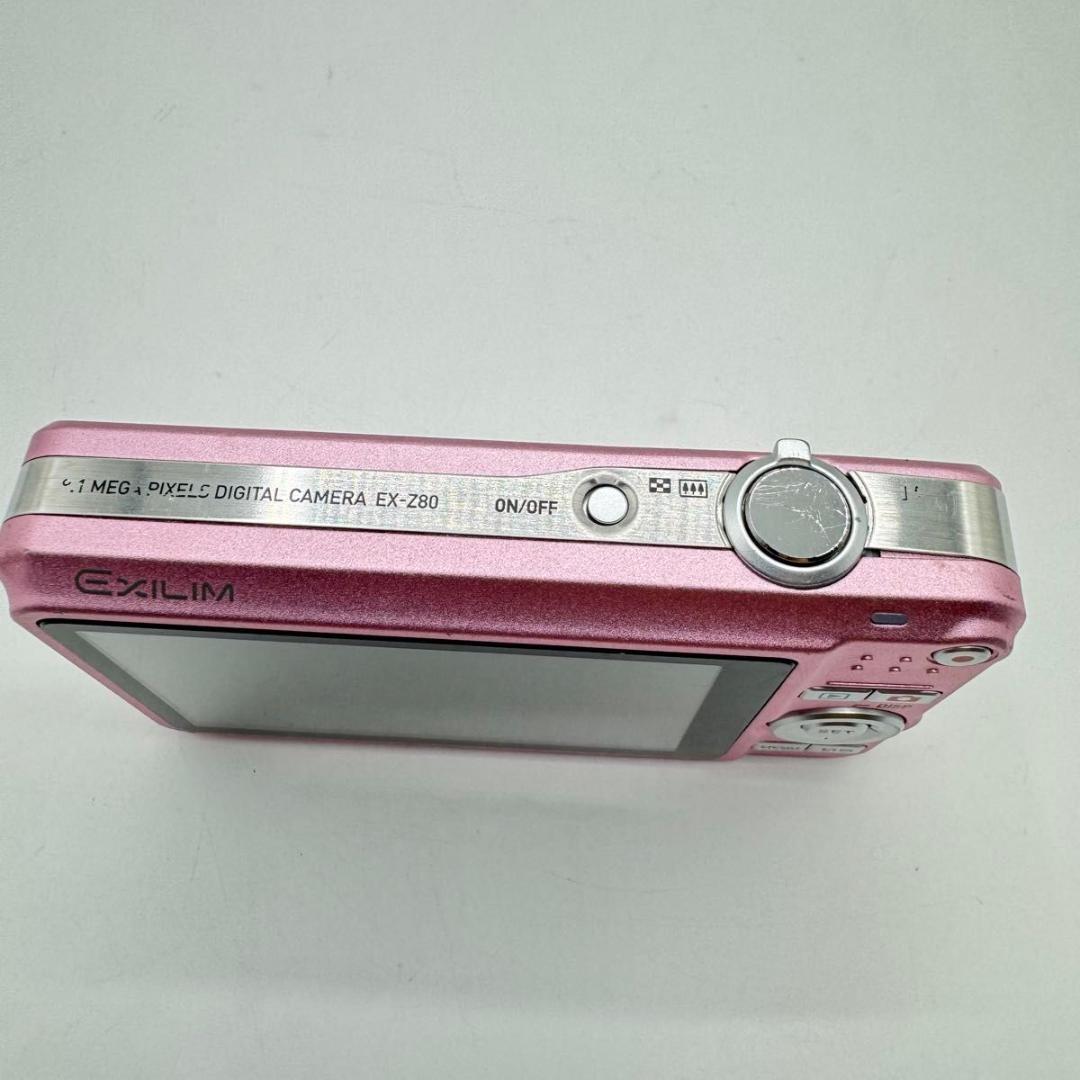 CASIO EXILIM ピンク ex-z80 コンパクトデジタルカメラ