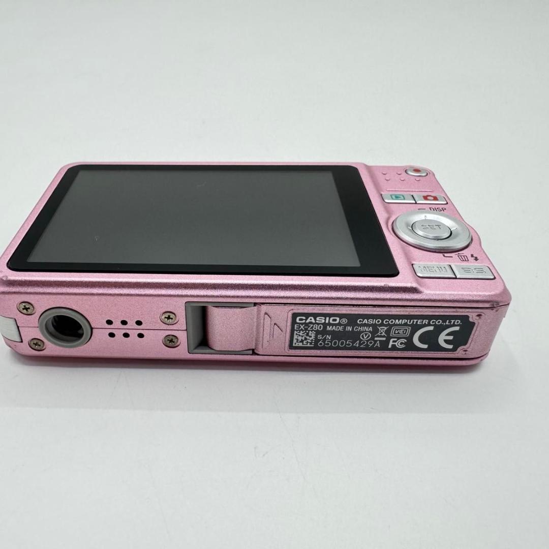 CASIO EXILIM ピンク ex-z80 コンパクトデジタルカメラ